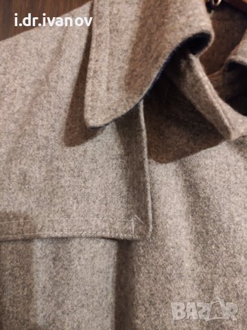 сиво дълго палто, снимка 7 - Палта, манта - 43146672