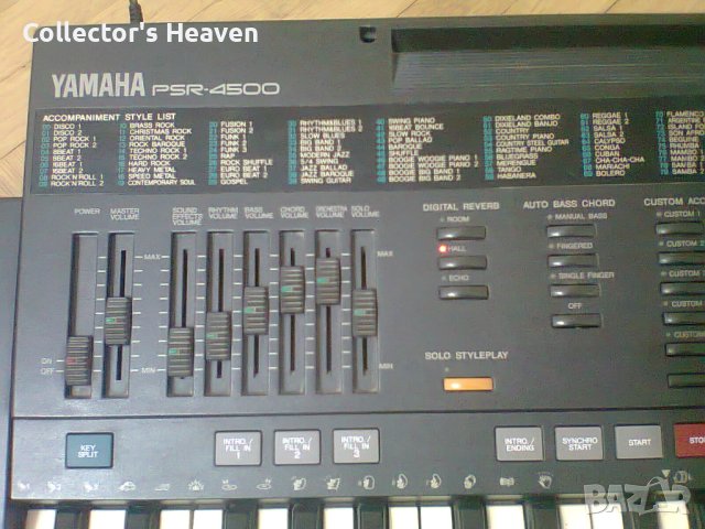 Yamaha PSR-4600 Electronic MIDI Keyboard FM Synthesizer 61 Keys ретро клавир синтезатор 1990 година, снимка 3 - Синтезатори - 43664693
