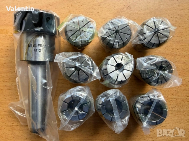 Цанги ER32 с държач морз 3 