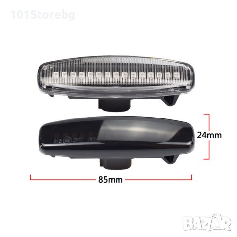 Динамични мигачи - Бягащи мигачи за  Infiniti, Nissan ляв и десен, снимка 2 - Части - 43438368