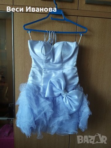 Елегантна рокля с ръкави, снимка 3 - Рокли - 29027321