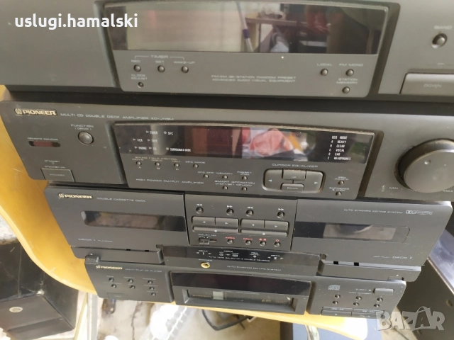 Аудио система/уредба Pioneer, снимка 2 - Ресийвъри, усилватели, смесителни пултове - 52503299