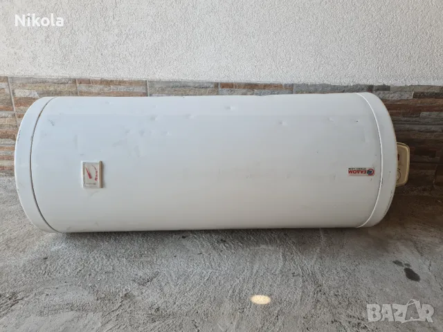 Бойлер ЕЛДОМ 120л. със серпентина, хоризонтален монтаж