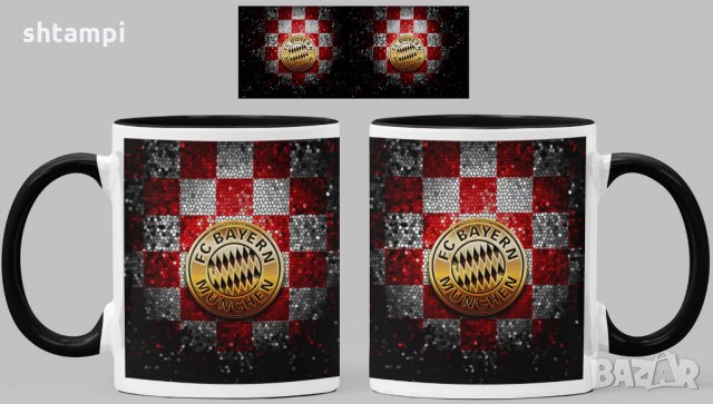 Чаша Байерн Мюнхен Bayern Munich Керамична, снимка 7 - Фен артикули - 34783529