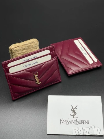 визитници ysl saint laurent , снимка 13 - Портфейли, портмонета - 51389644