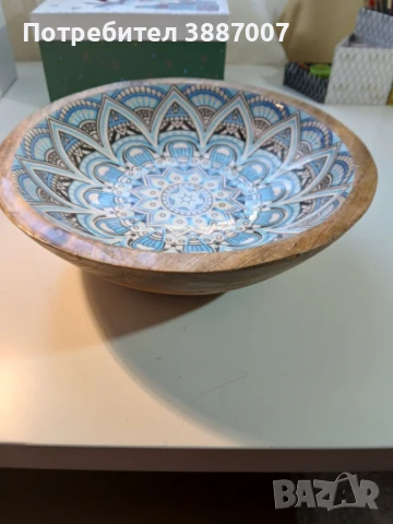 Декоративни Дървени Купи 3бр., снимка 3 - Декорация за дома - 50610851