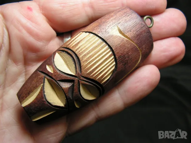 Дърворезба -  африканска женска глава с гривна от абанос  за подарък, снимка 13 - Други ценни предмети - 48201565