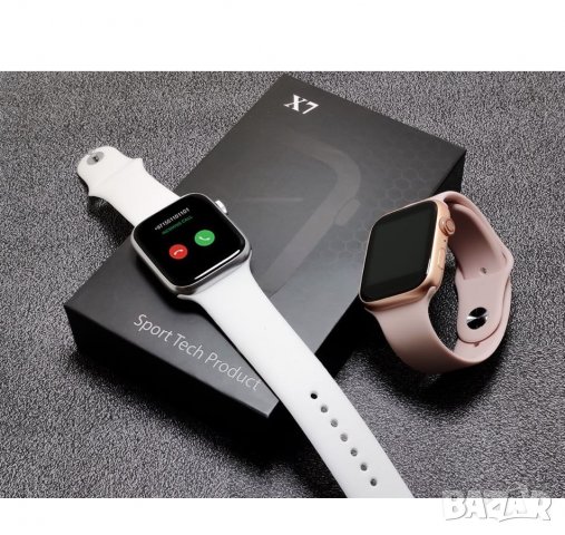 Смарт Часовник Apple watch X7/ Смарт часовник X7, Series 6, Провеждане на  разговори в Смарт часовници в гр. Смолян - ID32963915 — Bazar.bg