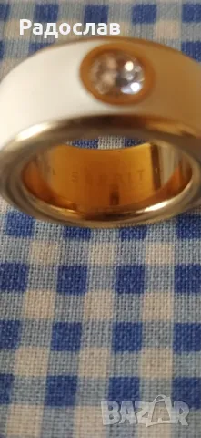 ESPRIT дамски пръстен с кристал, снимка 5 - Пръстени - 48037003