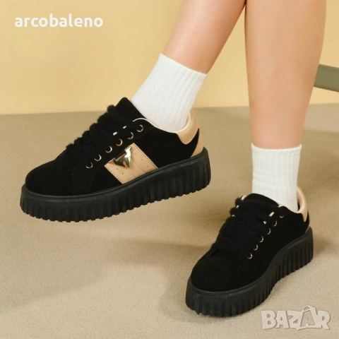 Дамски ниски маратонки, 2цвята , снимка 2 - Маратонки - 52148026