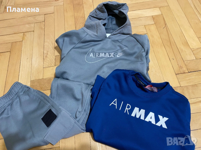Nike Airmax екип, худи, суитчер 10-12 год