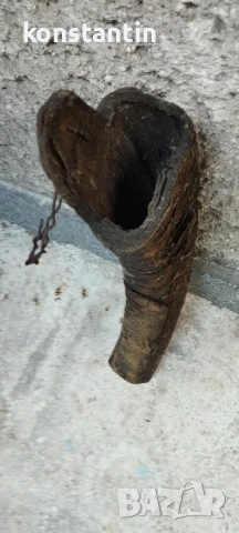 СТАР КАТРАННИК ОТ БИВОЛСКИ РОГ, снимка 3 - Антикварни и старинни предмети - 51012324