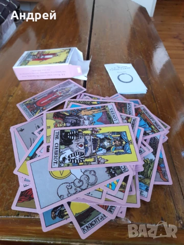 Стари карти Таро,Колодата на Уейт #2, снимка 5 - Други ценни предмети - 50757130