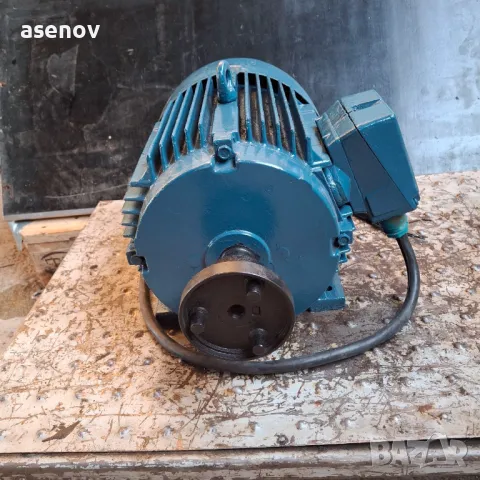 електрически двигател 7,5 кв, снимка 2 - Електродвигатели - 48706237
