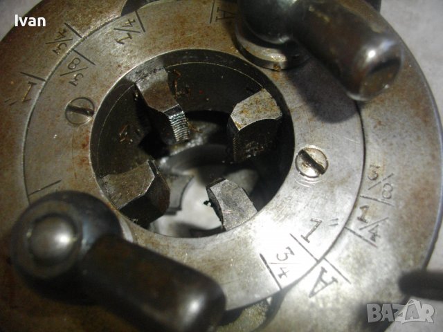 Плашка Водопроводна За Направа На Резби На Тръби-Професионал-Немска 1/4-1Цол/Холандска 1/4-1 1/2 Цол, снимка 14 - Други инструменти - 40193314