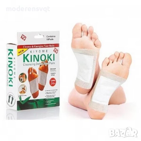 Детоксикиращи пластири Kinoki Detox - 10 броя, снимка 1 - Други - 39632856