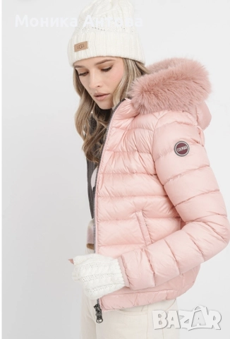 Пухено яке COLMAR , снимка 2 - Якета - 52181724