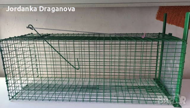 Капан за хуманно хващане на котки и други животни , снимка 4 - Други стоки за животни - 45700530