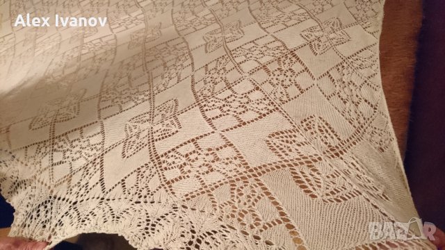 Покривка ръчна изработка чисто нова, снимка 3 - Други - 32244589