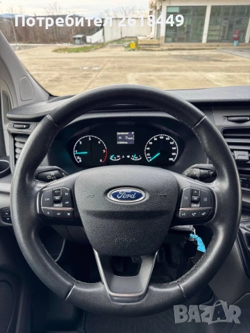 Ford Transit Custom 2.2 TDCi, 9 Места, Facelift, 2x Клима, EURO 6, LED, снимка 9 - Бусове и автобуси - 53407821