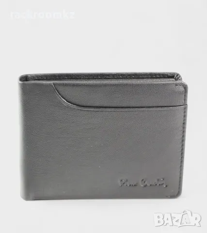 Мъжки портфейл от естествена кожа в черно марка Pierre Cardin, снимка 3 - Портфейли, портмонета - 50316586