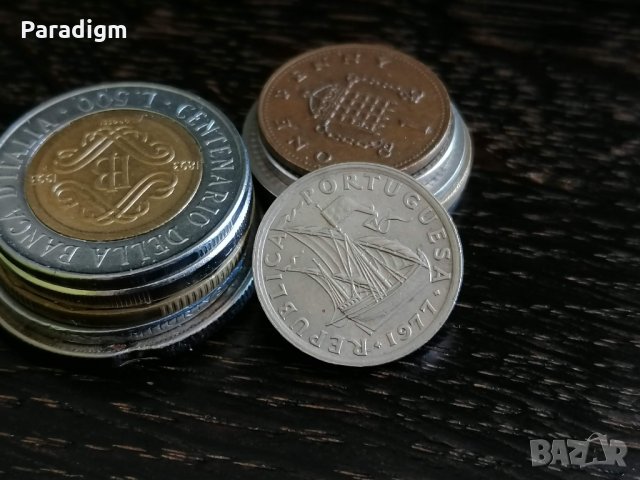 Монета - Португалия - 2.50 ескудо | 1977г., снимка 2 - Нумизматика и бонистика - 32970396