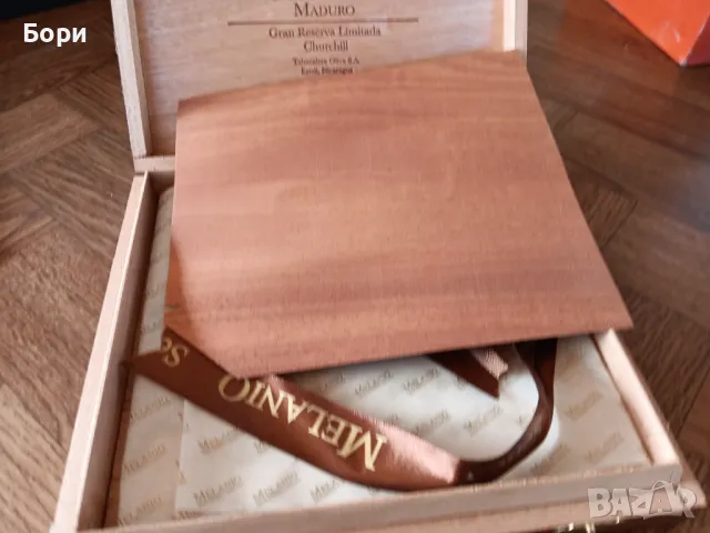 Кутия от пури дървена / 12, снимка 5 - Други ценни предмети - 50320384