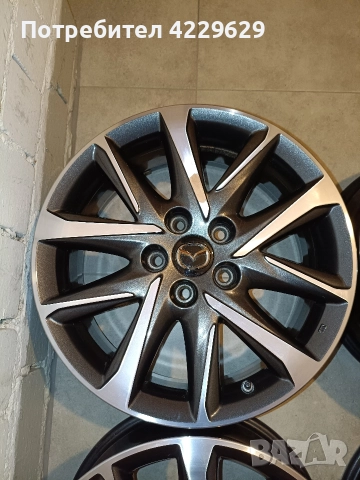 Алуминиеви джанти Mazda CX-5 - 17 цола, снимка 6 - Гуми и джанти - 52870273
