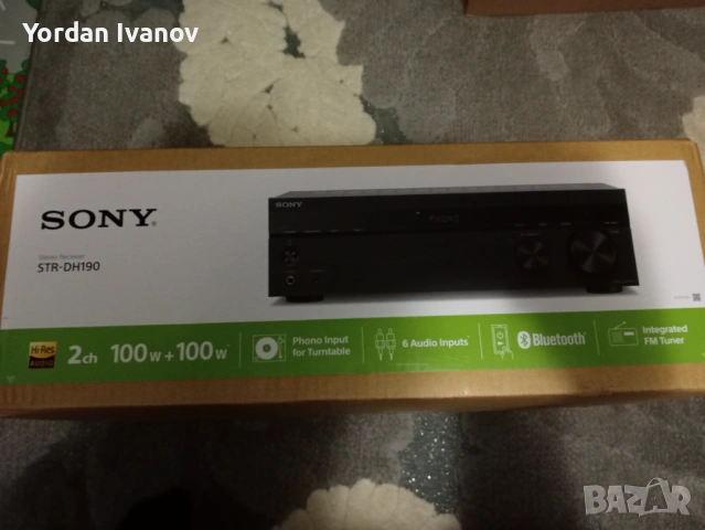 SONY stereo receiver STR-DH190