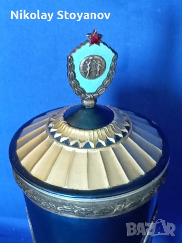 спортна купа по волейбол 1960-1970 г., снимка 4 - Антикварни и старинни предмети - 53117821