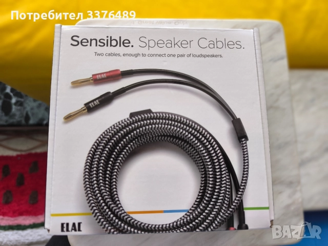 ELAC Speaker Cable 3.0M, снимка 1
