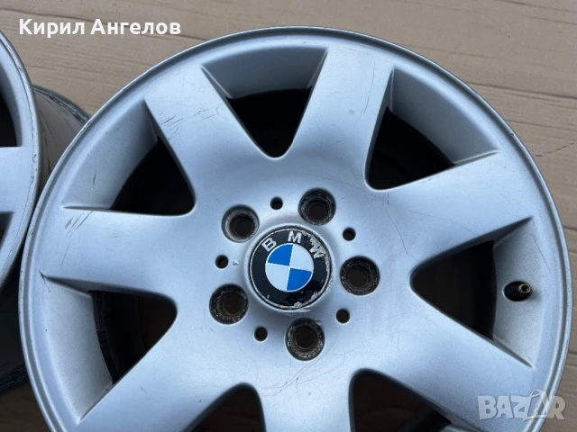 Алуминиеви джанти 16 цола от BMW E46, снимка 5 - Гуми и джанти - 51275695