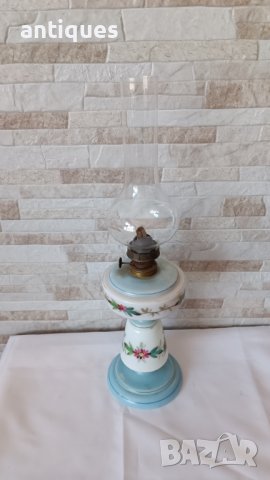 Стара унгарска газова лампа -LAMPAGYAR LAMPENFABRIK BUDAPESТ - Антика, снимка 4 - Антикварни и старинни предмети - 43939375