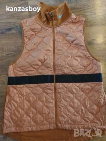 Nike Aerolayer Womens Running Vest - страхотен дамски елек Л, снимка 5 - Елеци - 44051772