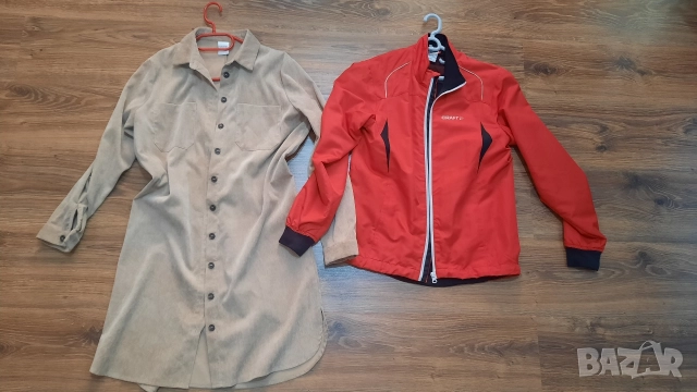 Джинсова риза и ветровка, снимка 2 - Якета - 52659568