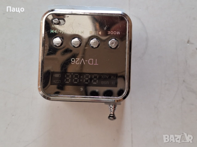 Радио Td-V26, Omna, вграден Bluetooth, Led подсветка, снимка 3 - Други - 52424213