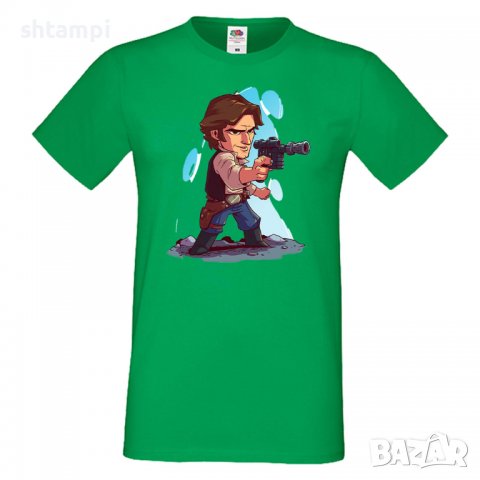 Мъжка тениска Star Wars Han Solo Star Wars Игра,Изненада,Подарък,Геймър, , снимка 14 - Тениски - 36809191