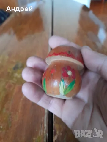 Стара дървена солница #2, снимка 3 - Антикварни и старинни предмети - 48239187