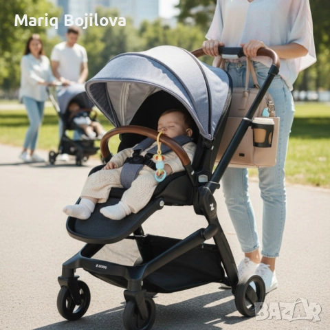  👶Бебешка количка 3 в 1, Zizito Harmony Lux 3в1, снимка 6 - Детски колички - 51907845