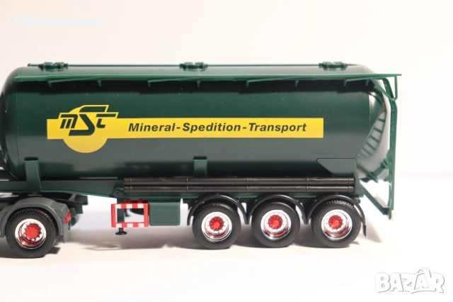 HERPA H0 1/87 DAF СИЛОЗ ЦИСТЕРНА КАМИОН МОДЕЛ, снимка 3 - Колекции - 52711293