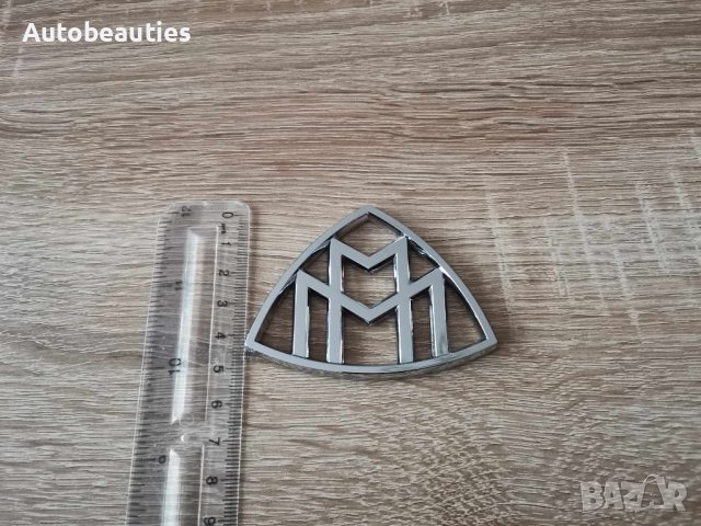 Майбах Maybach сребриста странична емблема, снимка 2 - Аксесоари и консумативи - 43868533