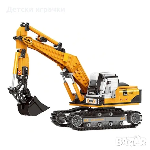 Конструктор Багер 2в1 3D 722 части, снимка 2 - Конструктори - 48485337