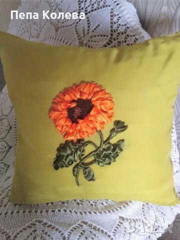 Декоративна калъфка за възглавница, снимка 3 - Декорация за дома - 38609074