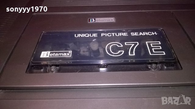 sony sl-c7e betamax-video recorder-made in japan-внос швеция, снимка 3 - Плейъри, домашно кино, прожектори - 26952002