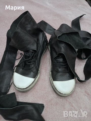 Дамски кецове естествена кожа 36н