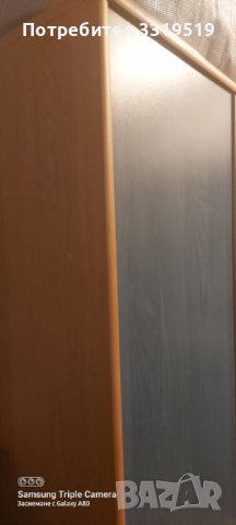 Италиански Двукрилен гардероб, с високо качество в.182/ш.75/д.50, снимка 2 - Гардероби - 43988179