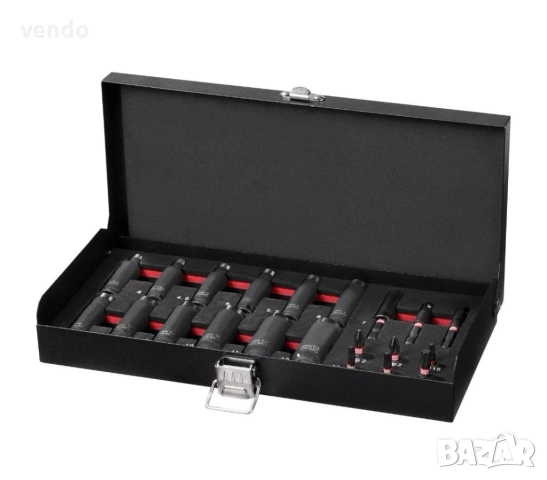 *ЧИСТО НОВ*PARKSIDE Koмплект ударни гаечни ключове и накрайници 