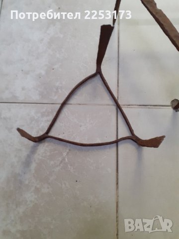 Стари пиростий ковани лот, снимка 3 - Декорация за дома - 43866405
