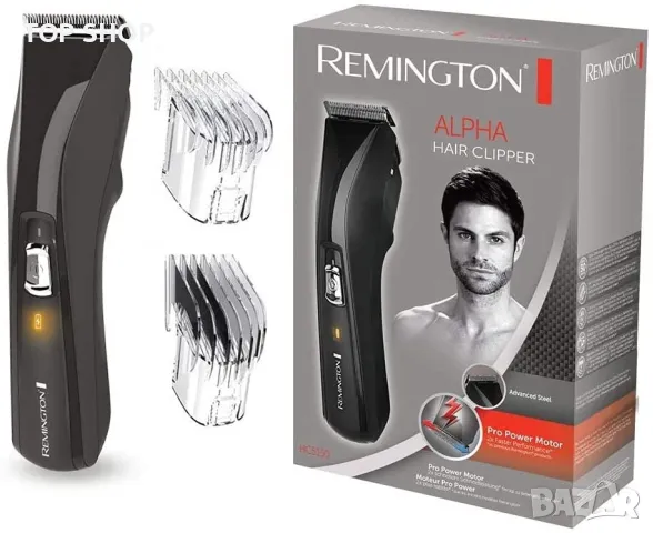 Машинка за подстригване Remington HC5150 Alpha- акумулаторна, снимка 4 - Машинки за подстригване - 48514541