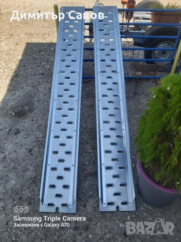 2 броя пътеки за ремарке до 750кг., снимка 6 - Ремаркета - 52008620